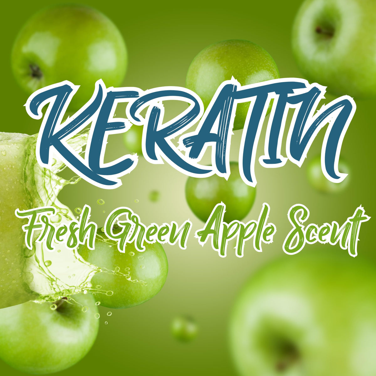 Close-up of Kachita Spell liquid texture demonstrating smooth, lightweight keratin formula