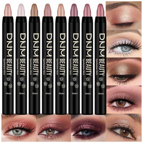 Kaely front packaging of eight cream eyeshadow sticks showing color selection and portability