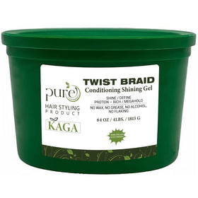 KAGA front jar 64oz showing packaging and professional size benefit