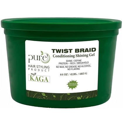 KAGA front jar 64oz showing packaging and professional size benefit