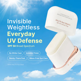 KAHI sun stick open with twist mechanism for easy, mess-free use
