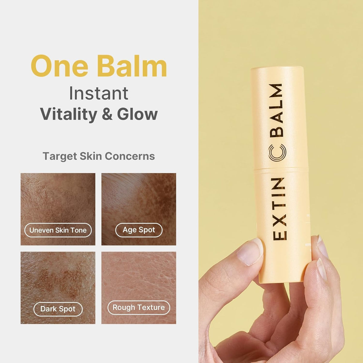 KAHI packaging label and ingredient panel highlighting vitamin C concentration and clarity