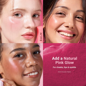 KAHI balm held in hand to show size and portable convenience for touch-ups