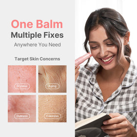 KAHI next to a hand showing size for easy portability and everyday use
