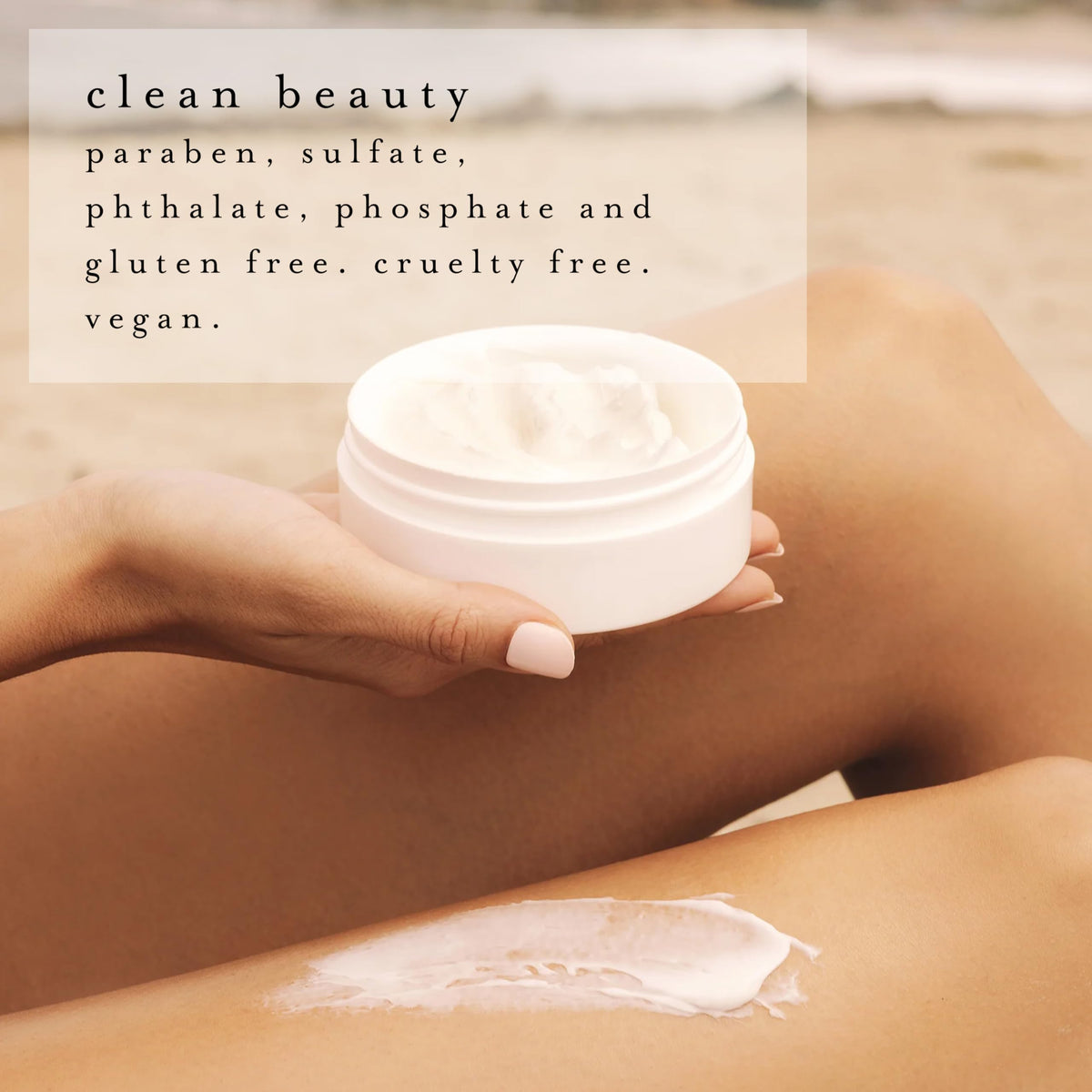 kai ingredients flatlay with shea, safflower, apricot visuals showing nourishing botanicals