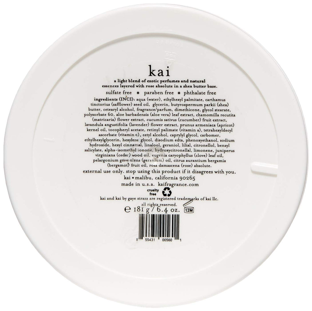 kai whipped shea cream texture close-up highlighting creamy absorption benefit