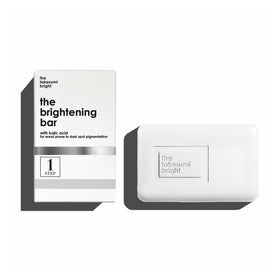 Kaia Naturals brightening bar front packaging showing product benefits