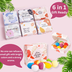 Kainga Recka bath bomb dissolving in tub, creating relaxing scented bath experience