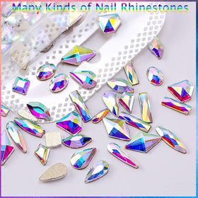 Kaipheiquan stones applied on nails demonstrating salon-quality shine