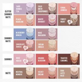 Kaja packaging label detail highlighting vegan ingredients and clean formulation