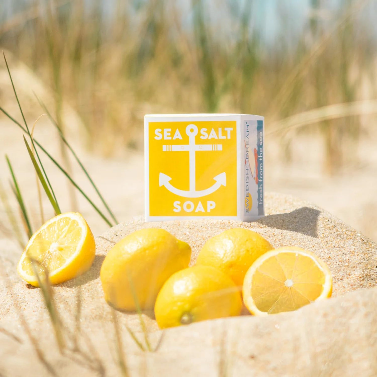 Kalastyle soap close-up of sea-salt texture revealing gentle exfoliation benefits