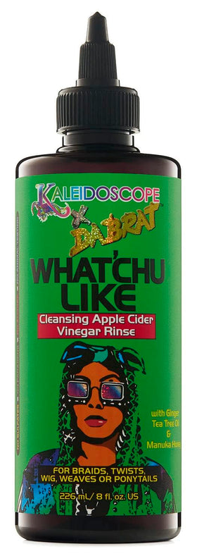 Kaleidoscope x Da Brat bottle front view showing label and benefits