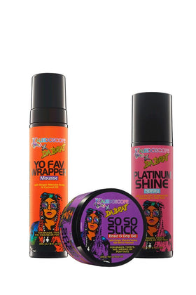 Kaleidoscope Hair Products foam texture close-up showing lightweight hydration