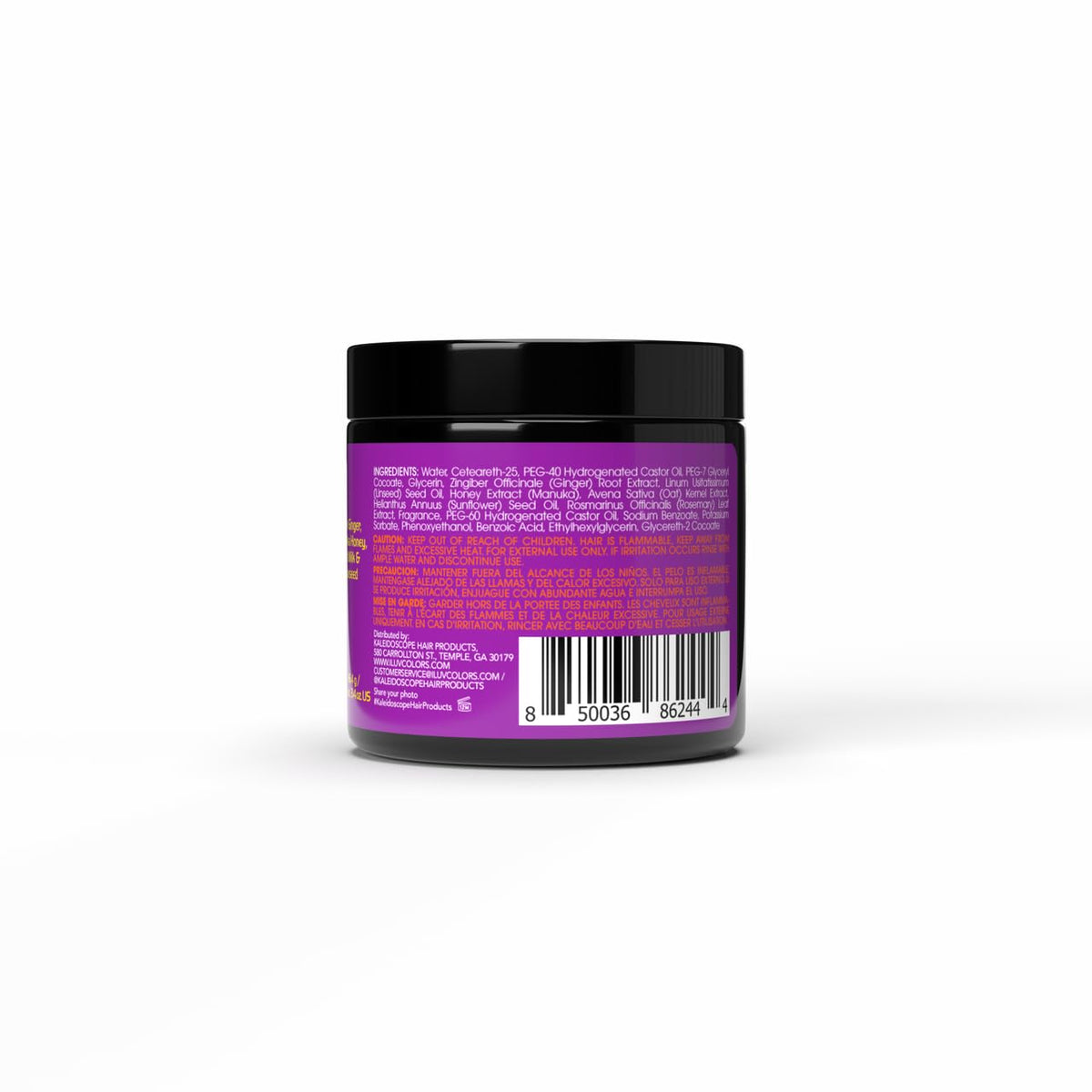 Kaleidoscope Da Brat gel texture close-up showing smooth, non-flaky formula and lightweight shine