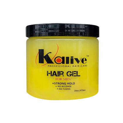 KALIVE 2 STYLE front packaging showing 16 oz size and strong hold benefits