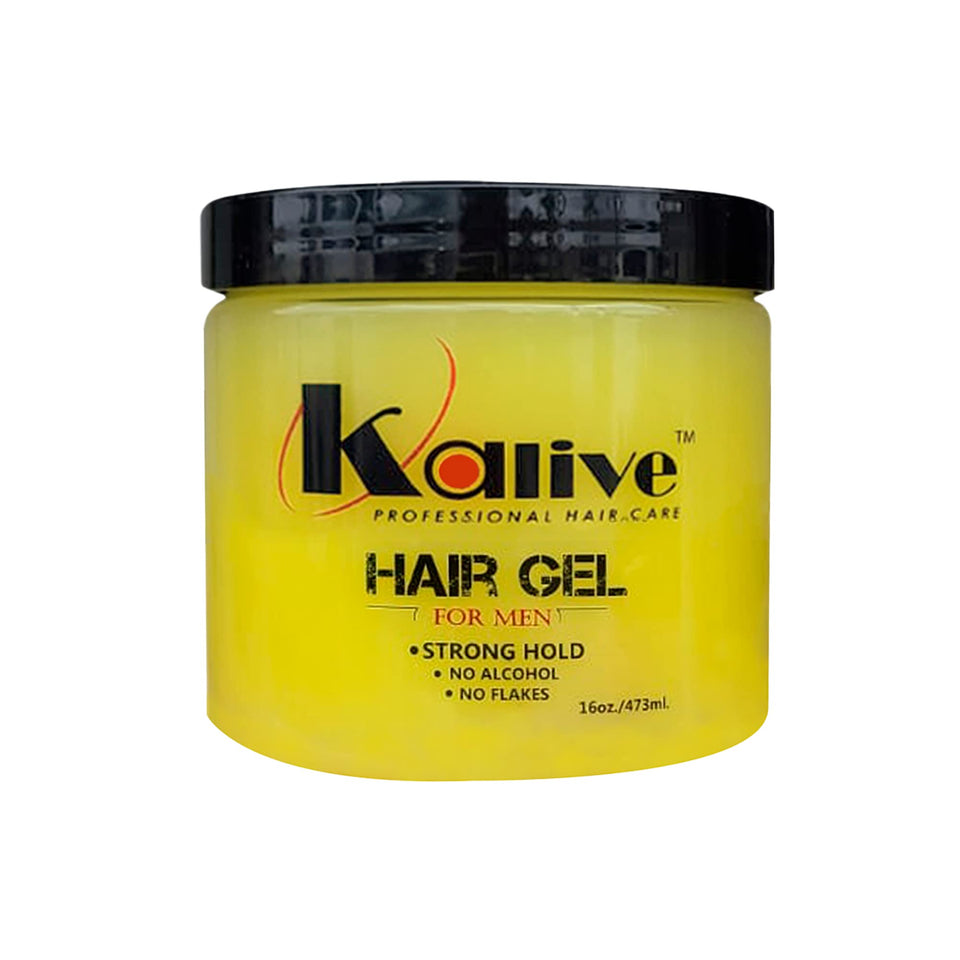 KALIVE 2 STYLE front packaging showing 16 oz size and strong hold benefits