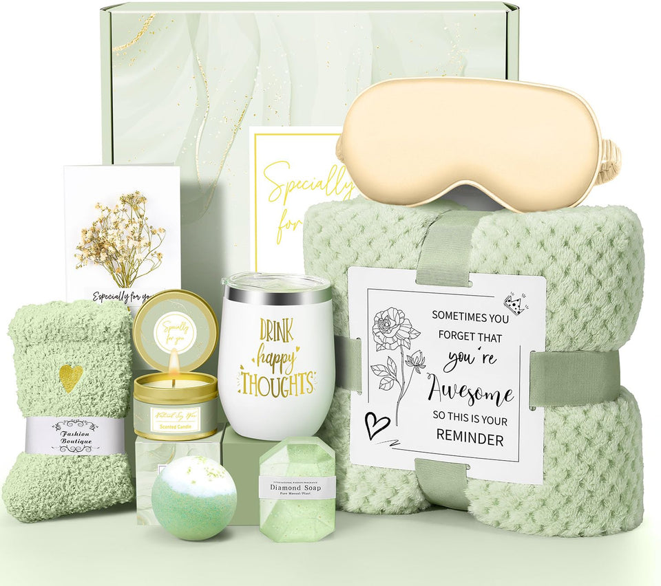 Kalokey front packaging showing full gift basket and welcoming presentation benefit relaxation