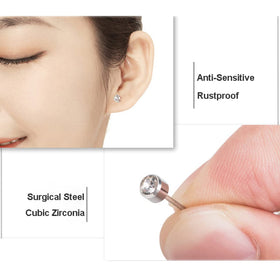 kamija piercing gun in use on earlobe demonstrating quick low-irritation placement