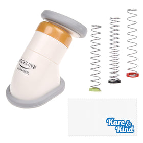 Kare & Kind close-up of curved chin rest for guided, comfortable positioning