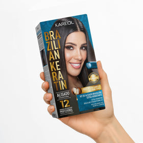Kareol flat iron sealing treatment demonstrating long-lasting smoothness
