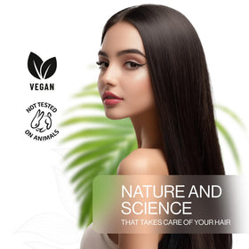 Kareol lifestyle smooth hair after use showing salon-finish, frizz-free benefit