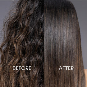 Kareol shampoo bottle close-up highlighting sulfate-free gentle cleansing benefit