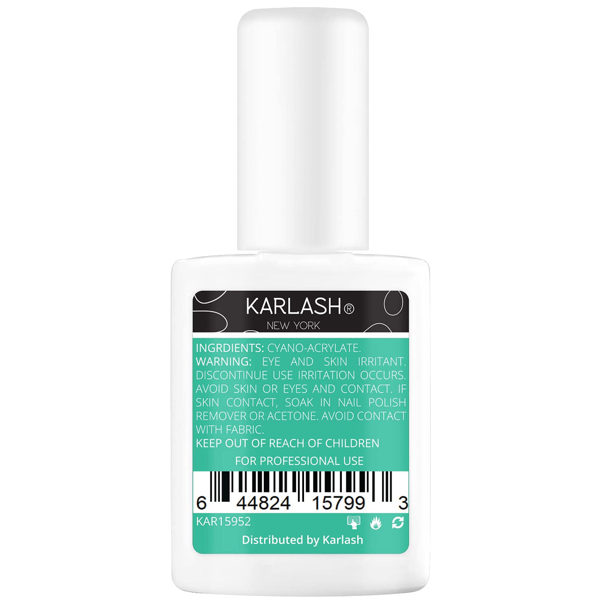 Karlash resin glue activator spray bottle illustrating quick-setting benefit
