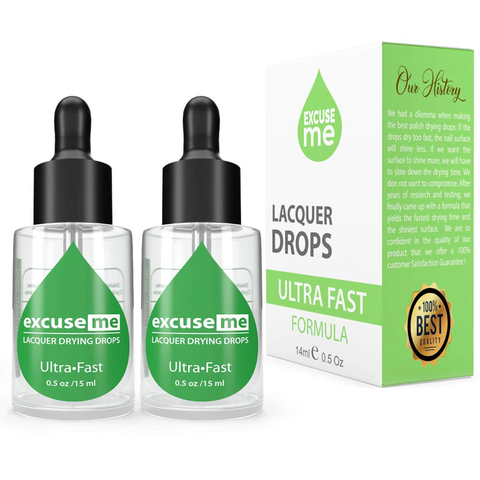 Karlash front packaging showing two 0.5 oz bottles and fast-dry benefit