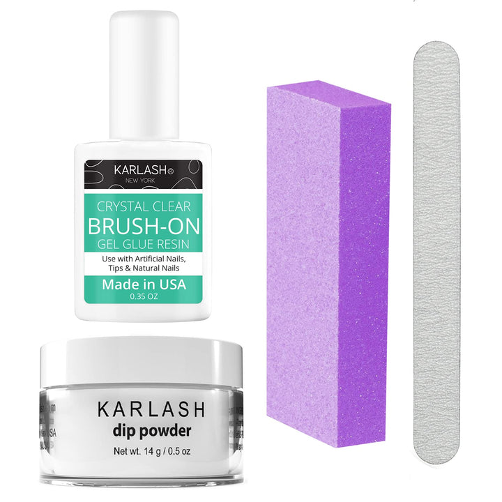 Karlash kit front packaging showing crystal clear repair and quick fix benefit