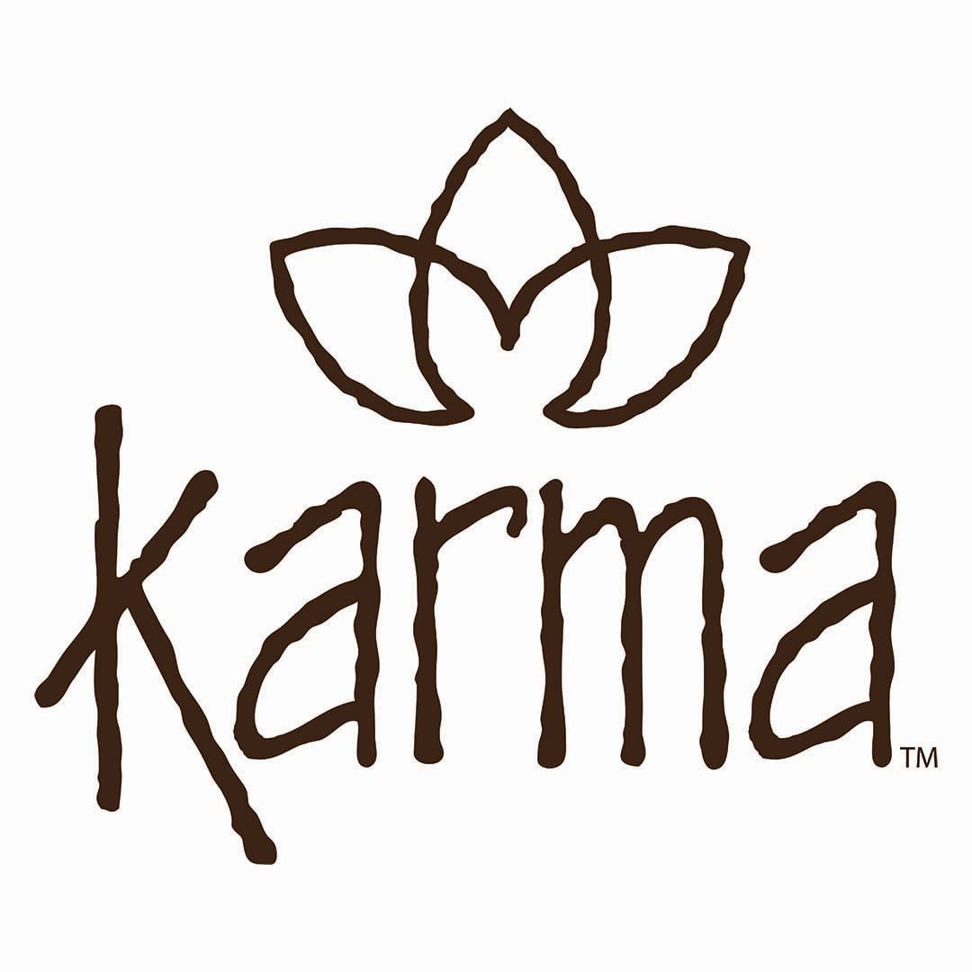 Karma headband worn at the beach adding sun-ready style