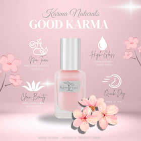 karma organic brush stroke showing smooth application and even coverage