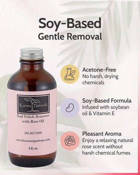 Karma Organic close-up label displaying plant-based ingredients and clarity