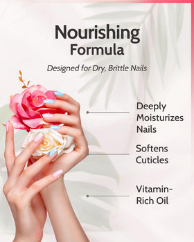 Karma Organic removing glitter polish demonstrating gentle yet thorough lift
