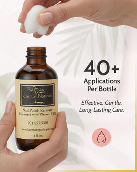karma organic size comparison with 4 fl oz bottle for travel-friendly convenience