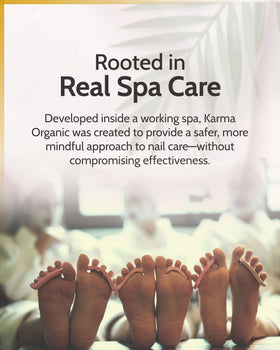 karma organic unscented label detail emphasizing low-irritation benefit for sensitive users