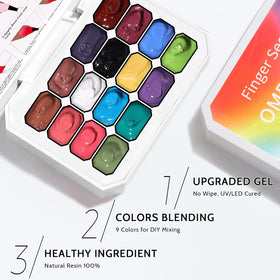 Karroy applying chrome powder with gel for reflective finishes