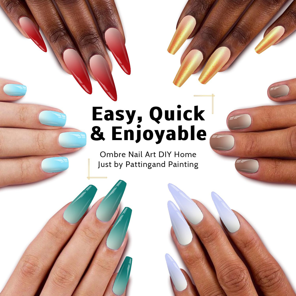 Karroy open palette with 60 vivid shades arranged, offering variety for creativity