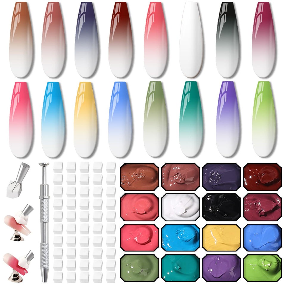 Karroy front packaging showing 16 colors and set benefit of variety