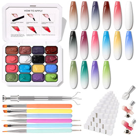 Karroy front packaging set 02 showing full kit for easy ombre
