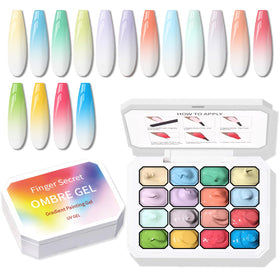 Karroy lifestyle manicure setting showing finished nails and salon-ready look