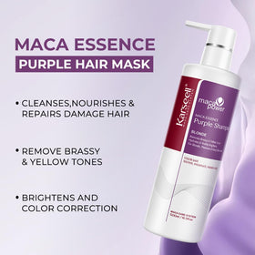 Karseell being applied to highlighted hair to neutralize brassiness effectively