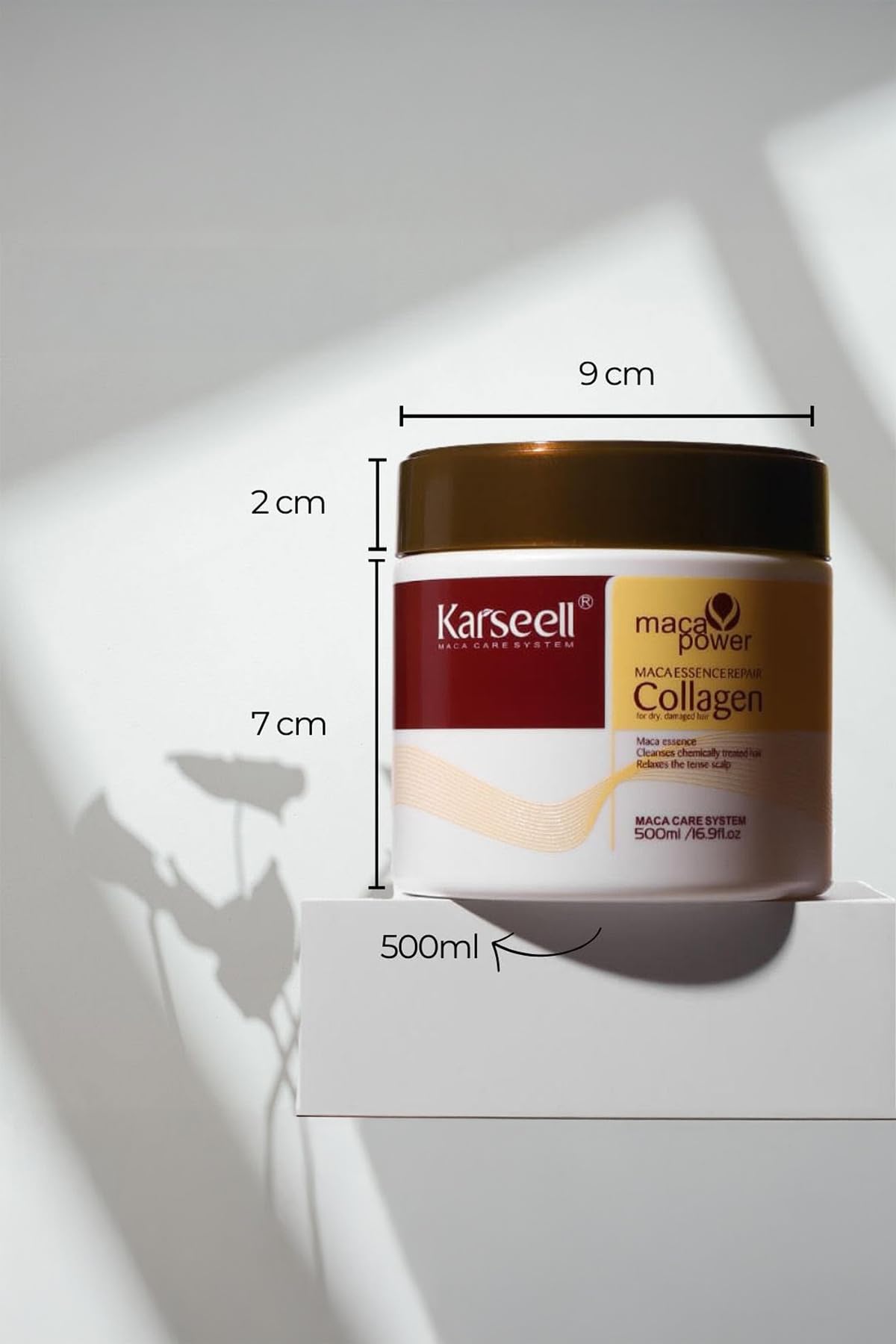 Karseell hair mask applied to towel-dried hair demonstrating smooth application and detangling