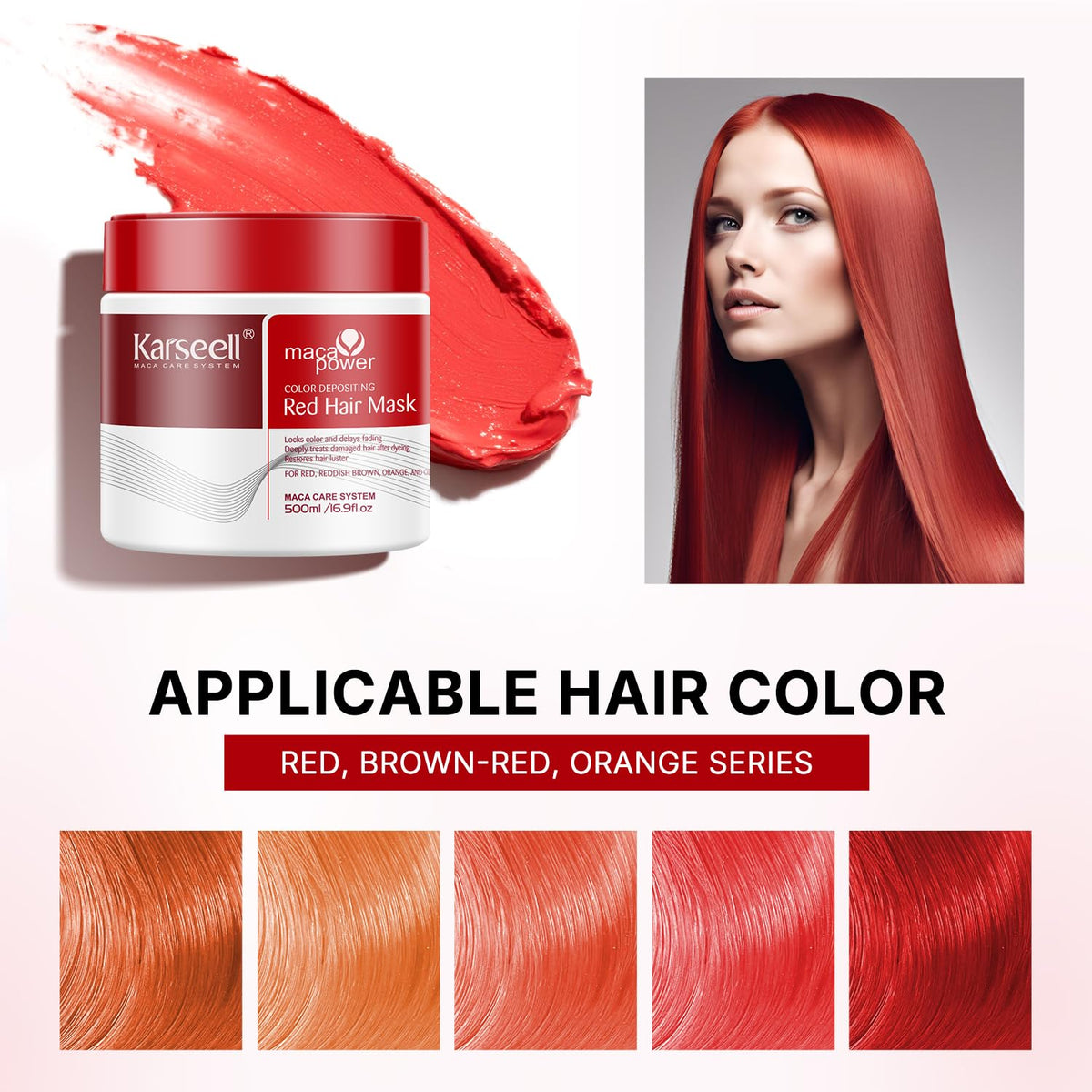 Karseell before and after photos highlighting restored red vibrancy