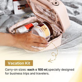 Karseell lifestyle beach hair showing hydrated, frizz-reduced hair on vacation