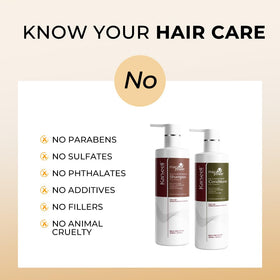 Karseell pair on shelf styling setup depicting coordinated shampoo and conditioner for routine use