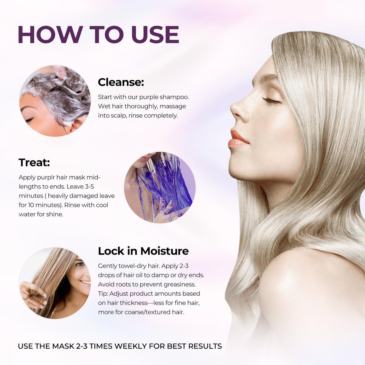 Karseell size and scale with 16.9 oz mask and 1.69 oz oil for clear product proportions