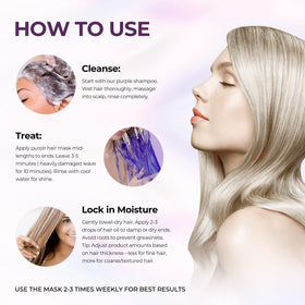 Karseell size and scale with 16.9 oz mask and 1.69 oz oil for clear product proportions