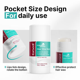 Karseell size comparison in hand showing portable 50g convenience