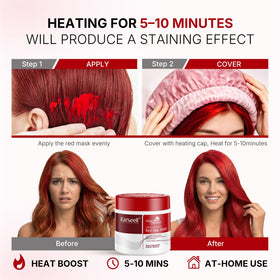 Karseell strand test on light hair showing expected color deposit