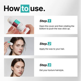 Karseell before and after styling showing flyaway control and cleaner look